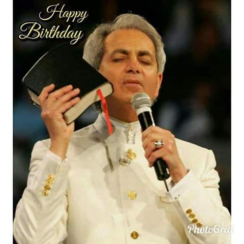 Happy birthday Pastor Benny Hinn 