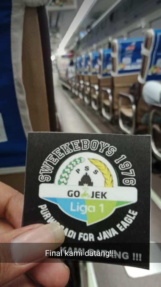 swekeeboys1976's tweet photo. Kolter ke 2 sudah menuju bogor,semoga selamat sampai tujuan #pssjuara #pssslemanale https://t.co/YSLZaheRxn
