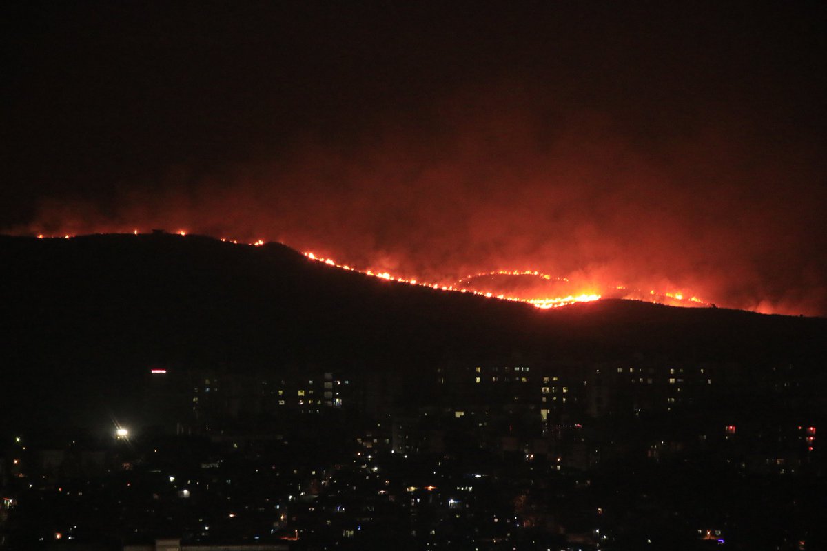 Andherinews's tweet photo. Heard massive FOREST fire in aarey. 
@Lokhandwala_Bom any truth 

 @saveaarey @ConserveAarey @rishi75 @GreenStalin @ChatterjeeBadri @singhvirat246 @zoru75 @Rajev_Paul @LocalPressCo @MaladInfo https://t.co/D387rJXblg