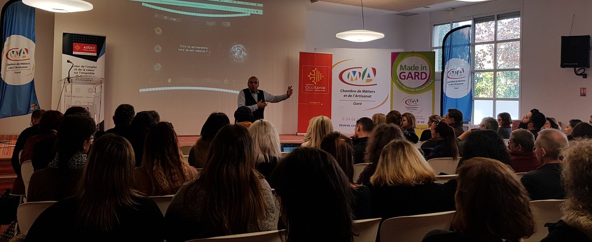 <a href="/ReseauLr/">Réso Entreprendre LR</a> a participé ce matin à la rencontre "Libérez la création" organisée par <a href="/ADOCC_/">AD'OCC</a> <a href="/Occitanie/">Région Occitanie</a> . Excellent démarrage avec #despontsalaplacedesmurs. Nous avons pris la suite avec les structures d'accompagnement pour recevoir les porteurs de projets...
#ReseauEntreprendre