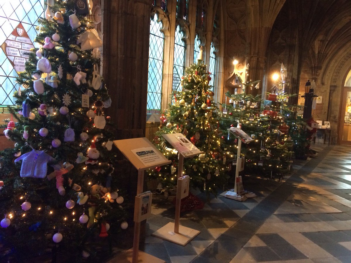 The Christmas Tree Festival begins on Saturday and runs until 3 January. This year it's the biggest ever with 100 decorated trees. The event is FREE and open to everyone. Here are some pictures of last year's event #ChristmasInWorcester facebook.com/events/1140908…