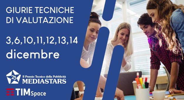 In <a href="/TIMspaceMilano/">TIMspace</a> iniziano oggi le giurie del <a href="/PremioMediastar/">Mediastars</a>