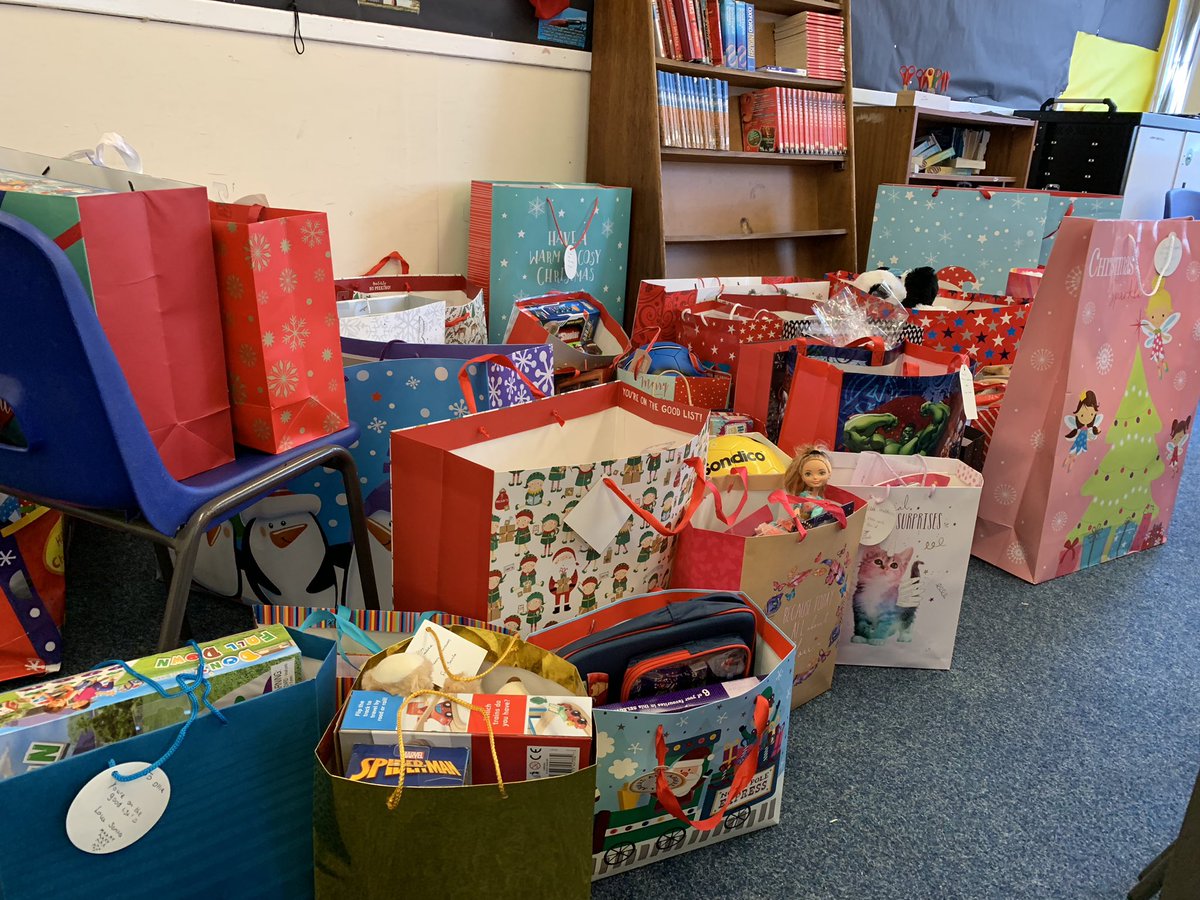 A huge thank you to everyone who contributed and helped out with the Mr X Appeal! 60 presents to be delivered to disadvantaged children. #interactclub #charity #christmasspirit <a href="/stjosephscomp/">St. Joseph's Catholic School</a> 🎅🏻