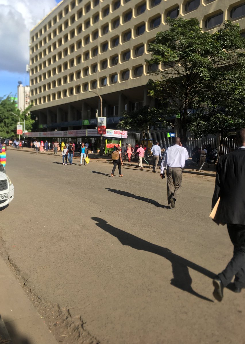Afri_shere's tweet photo. RT @wendy_vals 
Nice sights but the implications is dire. Kencom stage looking all clean and peaceful. #MatatuCBDban #MatatuBanViewsKE #matatuconversation https://t.co/V0yxpyGiFz