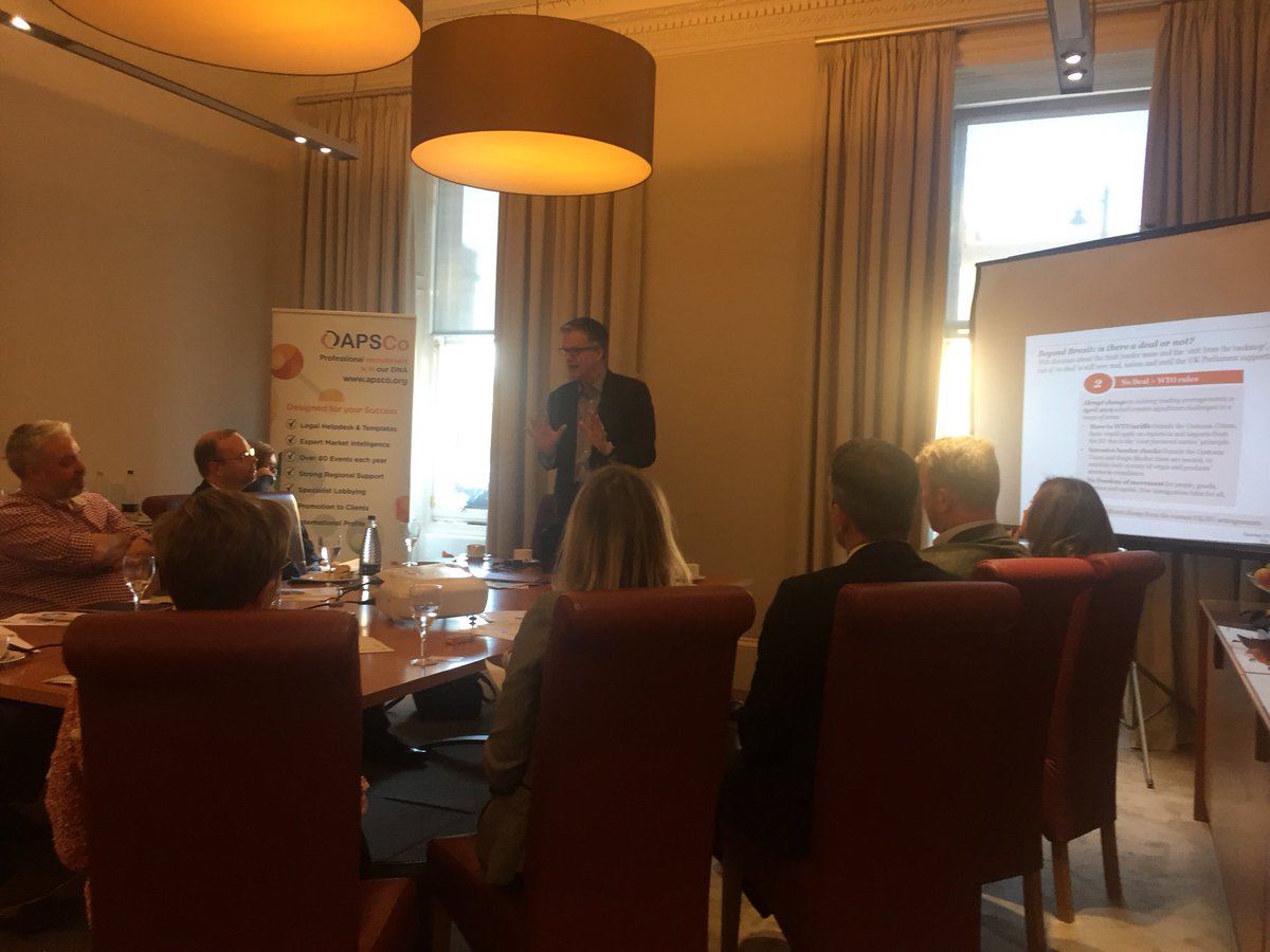 LisaAPSCo's tweet photo. #APSCo Scotland members hearing from Michael Moore on #Beyondbrexit @APSCo_org https://t.co/fNl2Bzcv1e