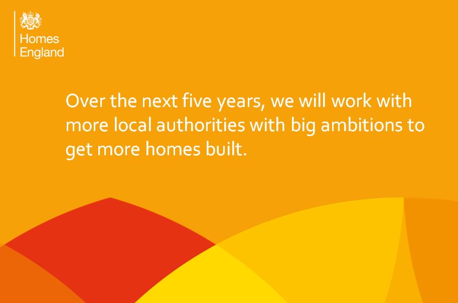 HomesEngland's tweet photo. A key @HomesEngland priority is to work collaboratively with local areas to identify and overcome barriers to growth, such as infrastructure and planning. Find out more about how we are #MakingHomesHappen by supporting local areas: https://t.co/sfcrNF7Nia https://t.co/sn1DHnSECM
