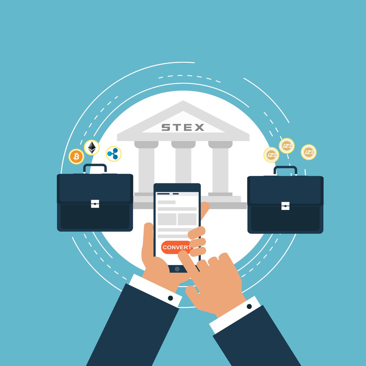 IZEcoin's tweet photo. Exchange seamlessly other #crypto to #IZEcoin and vice-versa. On https://t.co/bIzbz9UM37  $IZE #BTC #Stex. 
Get your free wallet from https://t.co/yGZuJX9XOP https://t.co/Tj0pu9uYrx