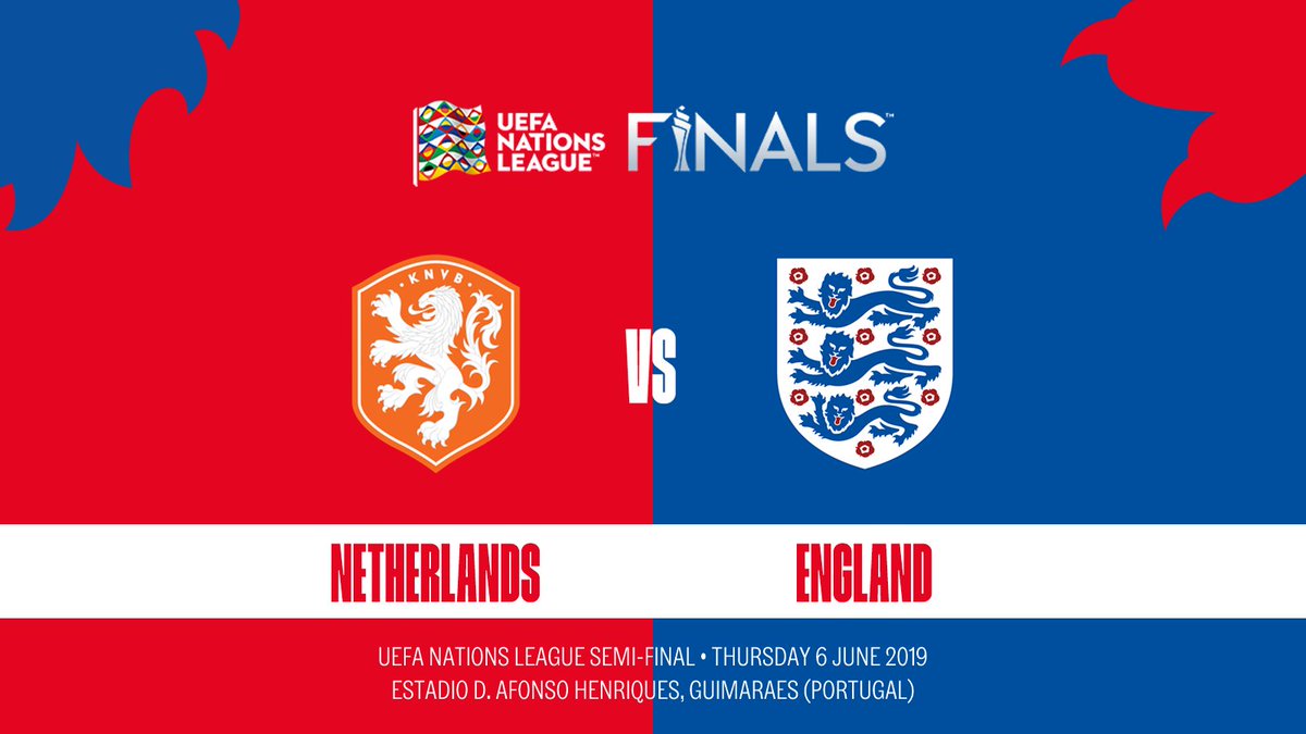 England (@England) on Twitter photo 2018-12-03 13:44:59 Its confirmed: the #ThreeLions will face the Netherlands in the #NationsLeague semi-finals! Its confirmed: the #ThreeLions will face the Netherlands in the #NationsLeague semi-finals!