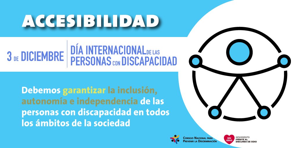 CONAPRED's tweet photo. El Estado debe garantizar a las personas con discapacidad, la oportunidad de participar activa y productivamente en la vida social y económica de sus comunidades.
#MovSinOdio #DiaInternacionalDiscapacidad #PcD https://t.co/VDz1FeIiAZ