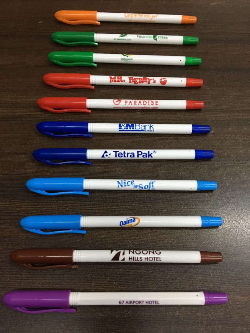 BrandsCj's tweet photo. Let your Pen WRITE Volumes!! Get Your Pens Branded Today. Minimum Order Quantity 50 pieces. We deliver countrywide within 24hrs. Call us on 0723828823/0737266534
#CorporateBranding #BrandActivation #Sonko #MatatuCBDBan #Pens  #CustomizedPens  #CJBrands https://t.co/ItDucvnmVk