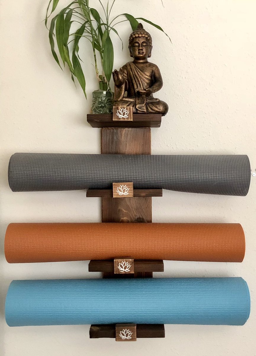 yoga mat wall hanger