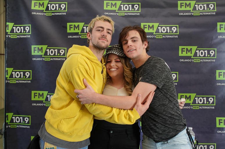 fm1019orlando's tweet photo. Photos from #FMFloridaMan meet and greet with @RockyLynch &amp; @RossLynch of @thedriverera now posted! See them all here: https://t.co/rqQGN5Y9bT https://t.co/ctWaXmxJWi