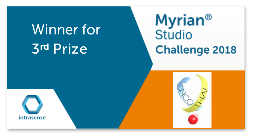 Intrasense's tweet photo. [#MyrianStudio Challenge] rewards #innovation in #medical #imaging:. The @oncothai Laboratory -  @Inserm,  @universitéLille, @chuLille - wins 3rd Prize. #ArtificialIntelligence . Learn more: https://t.co/0U3FbK6yBY https://t.co/oaV2yKd5vW