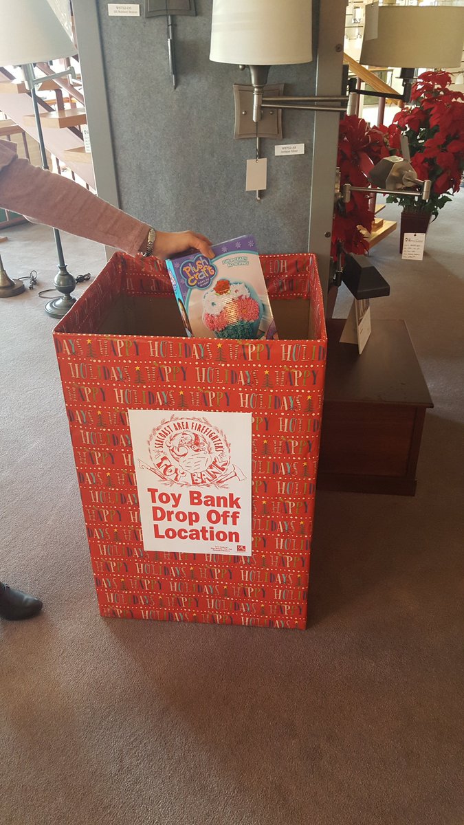 We're collecting donations for the Seacoast Area Firefighters Toy Bank thru Dec. 19th - please drop off a new, unwrapped toy! #ToyDrive #Seacoast #tistheseason