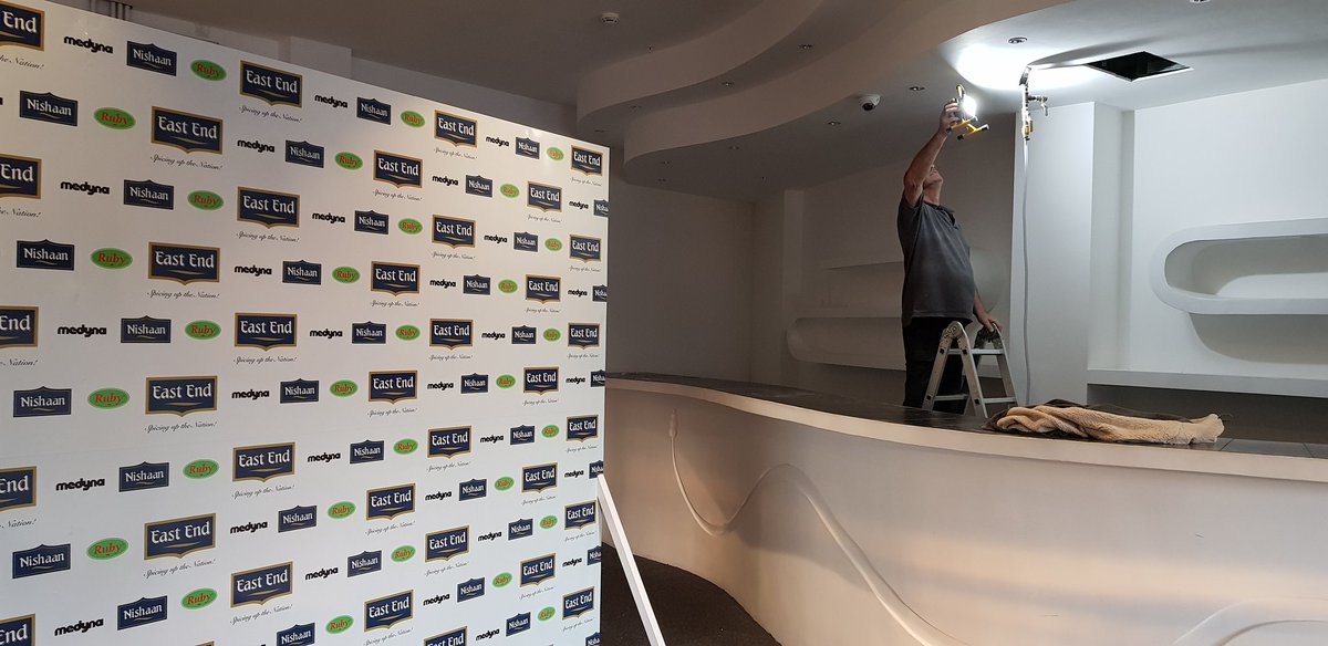 Spectrum Fire Engineer's working today at East End Foods. Airtest complete to the fire #sprinklersystems before the big debate on #VictoriaLIVE on #Brexit