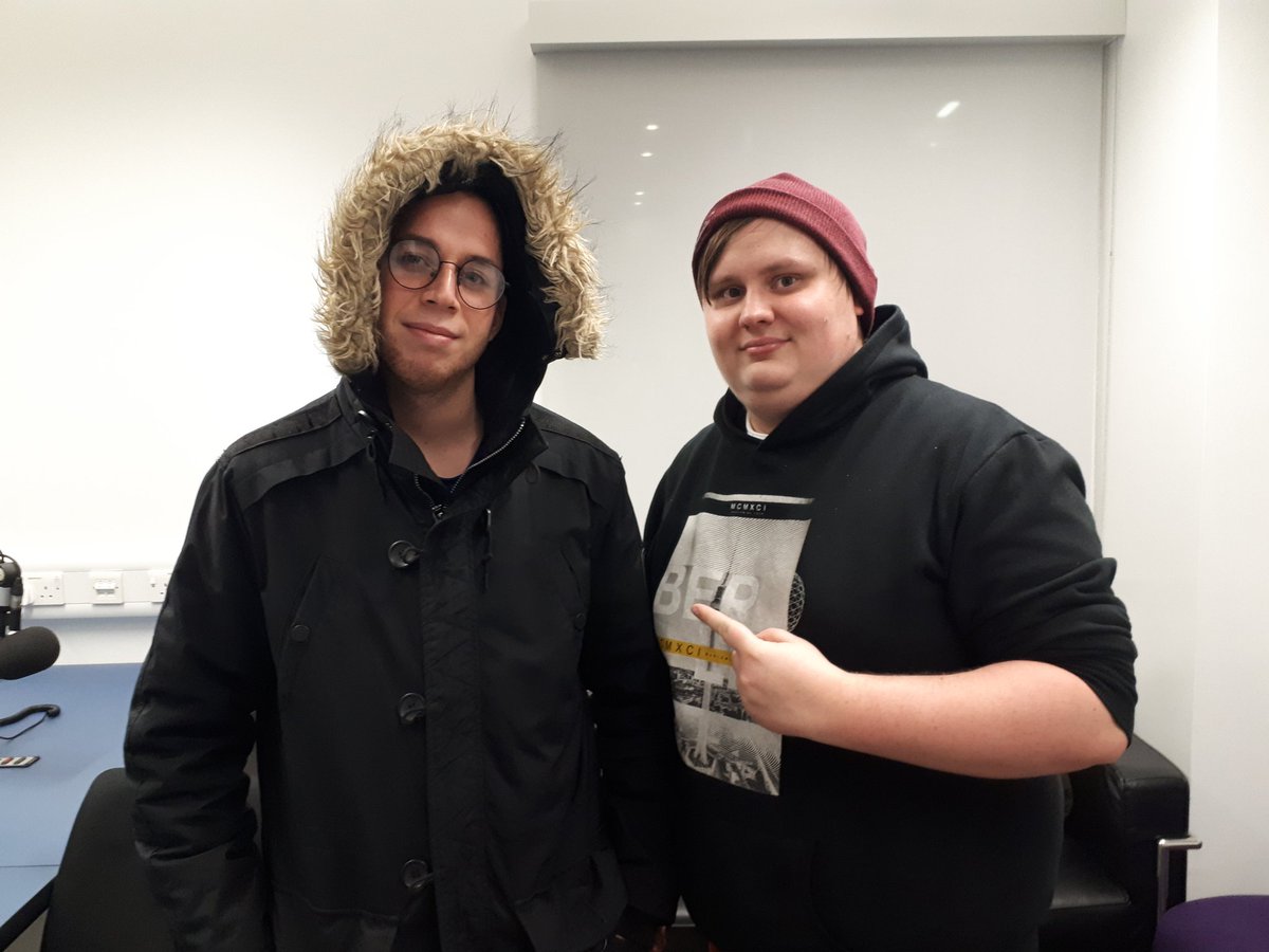 BBbcradio1's tweet photo. Ashley and Baily getting ready for the interview#bbbc https://t.co/jFAYWzkZGP