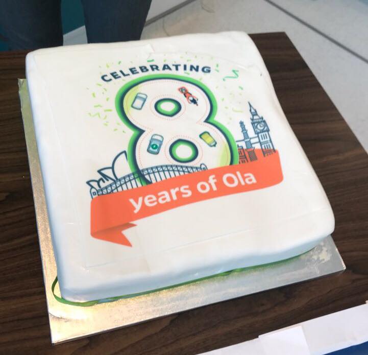 OlainUK's tweet photo. Happy 8th Birthday to Ola! To celebrate, @EatMyLogo very kindly donated this fantastic cake to the children in @noahsarkcharity
#getonboard #Cardiff #olauk https://t.co/3sx5ERil0S