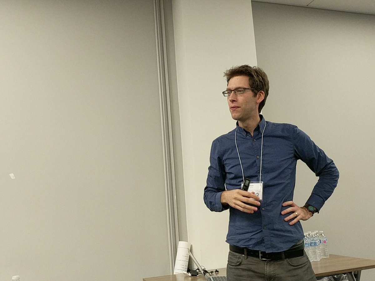 kenbrownquantum's tweet photo. Aram Harrow, @quantum_aram , on hybrid algorithms. #staq https://t.co/9zvrUENz5x