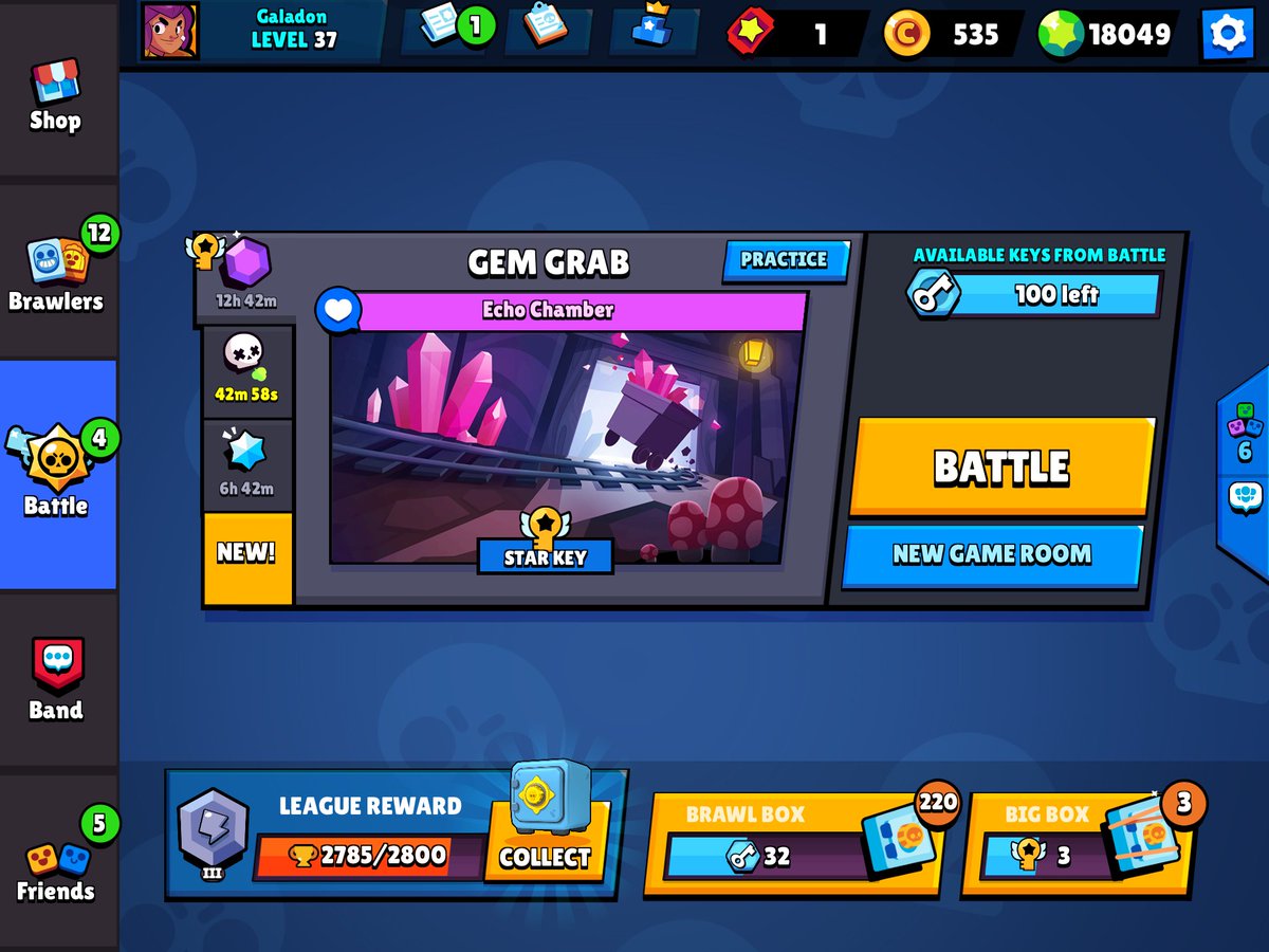 GaladonGaming's tweet photo. Who else is ready for the @BrawlStars update? ✅RT when you see it- and I'll send two lucky retweeters gift cards so they can buy gems of their own! #BrawlStars #UnlockLeon https://t.co/YlCXRd54BE