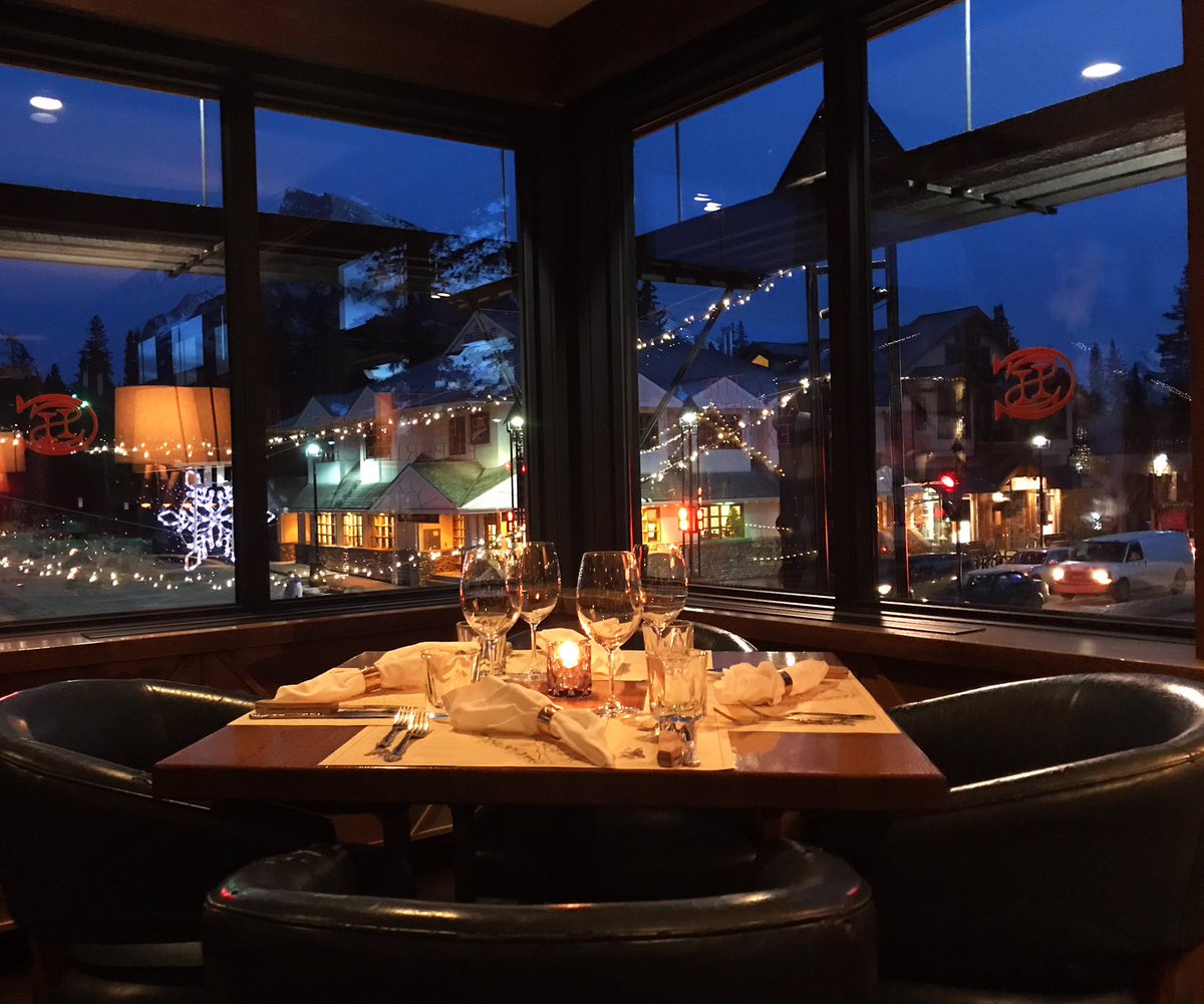 Alberta beef + Rockies views. #TheAlbertaBeefExperience 101 Banff Ave, open 5pm. chuckssteakhouse.ca