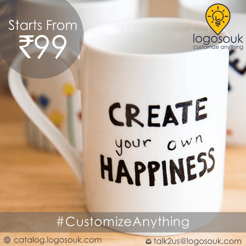 LogoSouk's tweet image. #Logosouk is running a month long offer just for Coffee Mugs with your LOGO or photo. Its the lowest online price ever. Dont miss this opportunity. Create memories that last. instamojo.com/logosouk/ With @instamojo its just a click away #CustomizeAnything