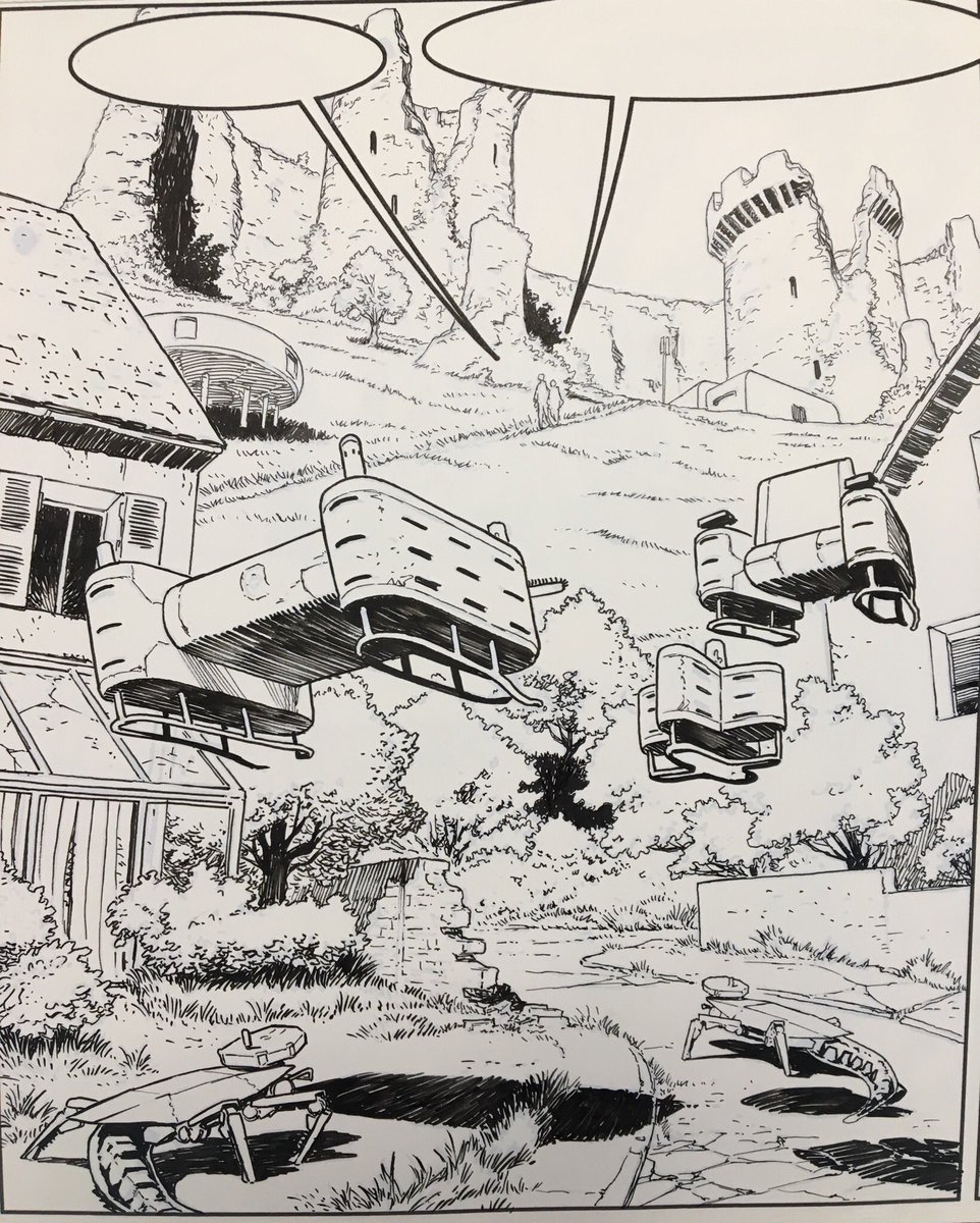 « Renaissance », de Emem, F. Duval & F. Blanchard, preview du tome 2, détails des originaux