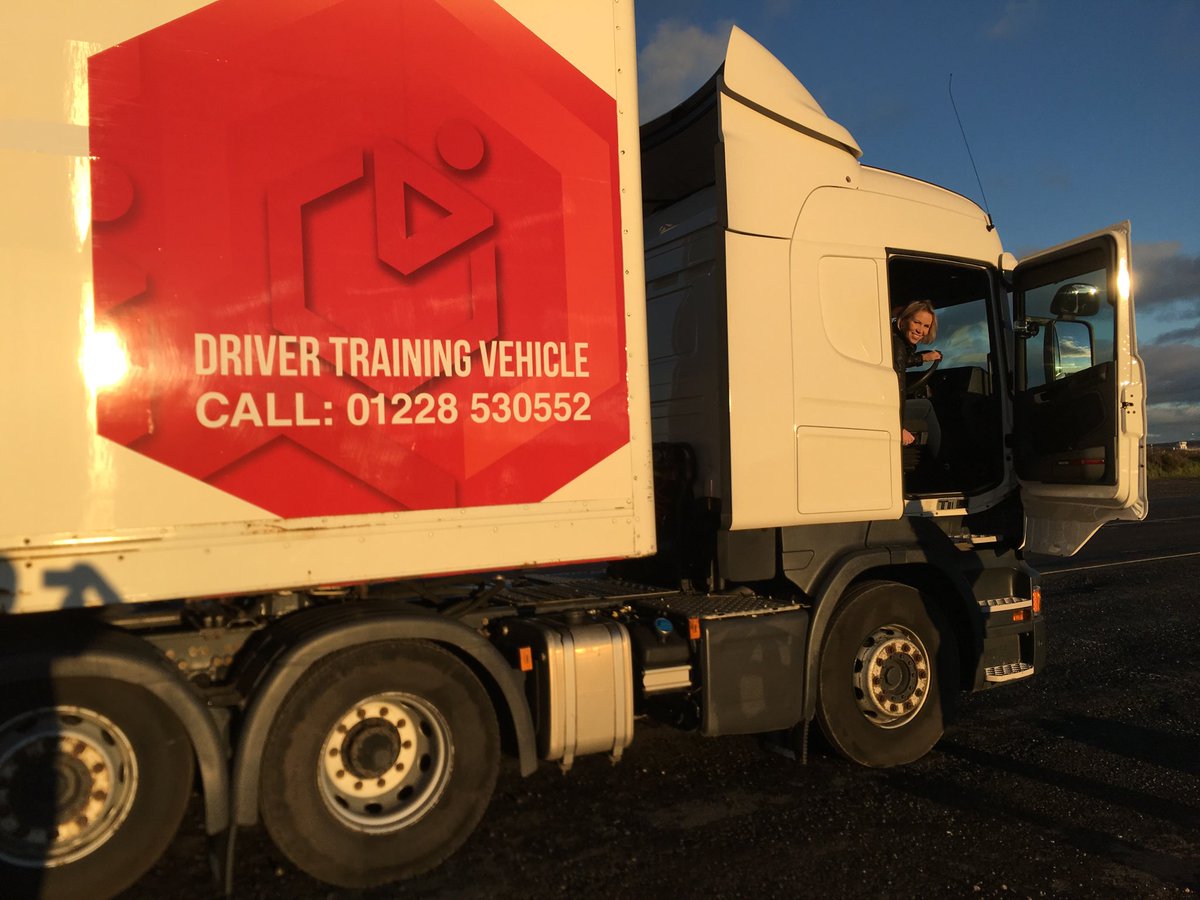 There is a shortage of HGV drivers UK wide.  Don’t worry they have given me this to help with any potential crisis.  Filming for Inside Out.  Please try not to worry.