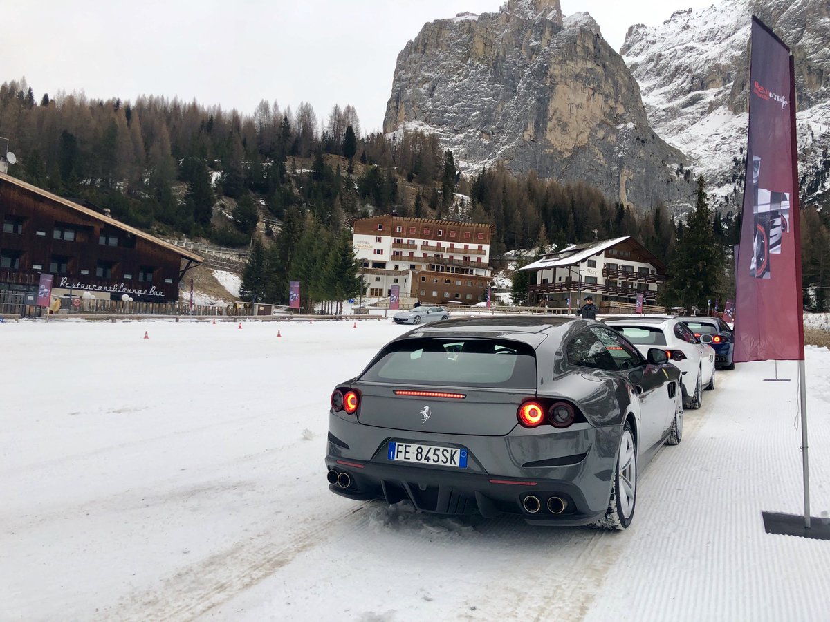 Test drive #Ferrari #GTC4Lusso #ValGardena