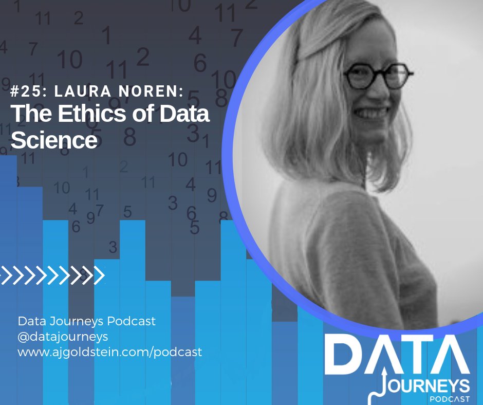 datajourneys's tweet photo. In episode #25 of #DataJourneys podcast, I'm joined by Dr. Laura Noren @digitalFlaneuse. We talked about how companies can implement ethics in data science within their companies.
https://t.co/IaVtpkorJI https://t.co/xM1N1gsjAj