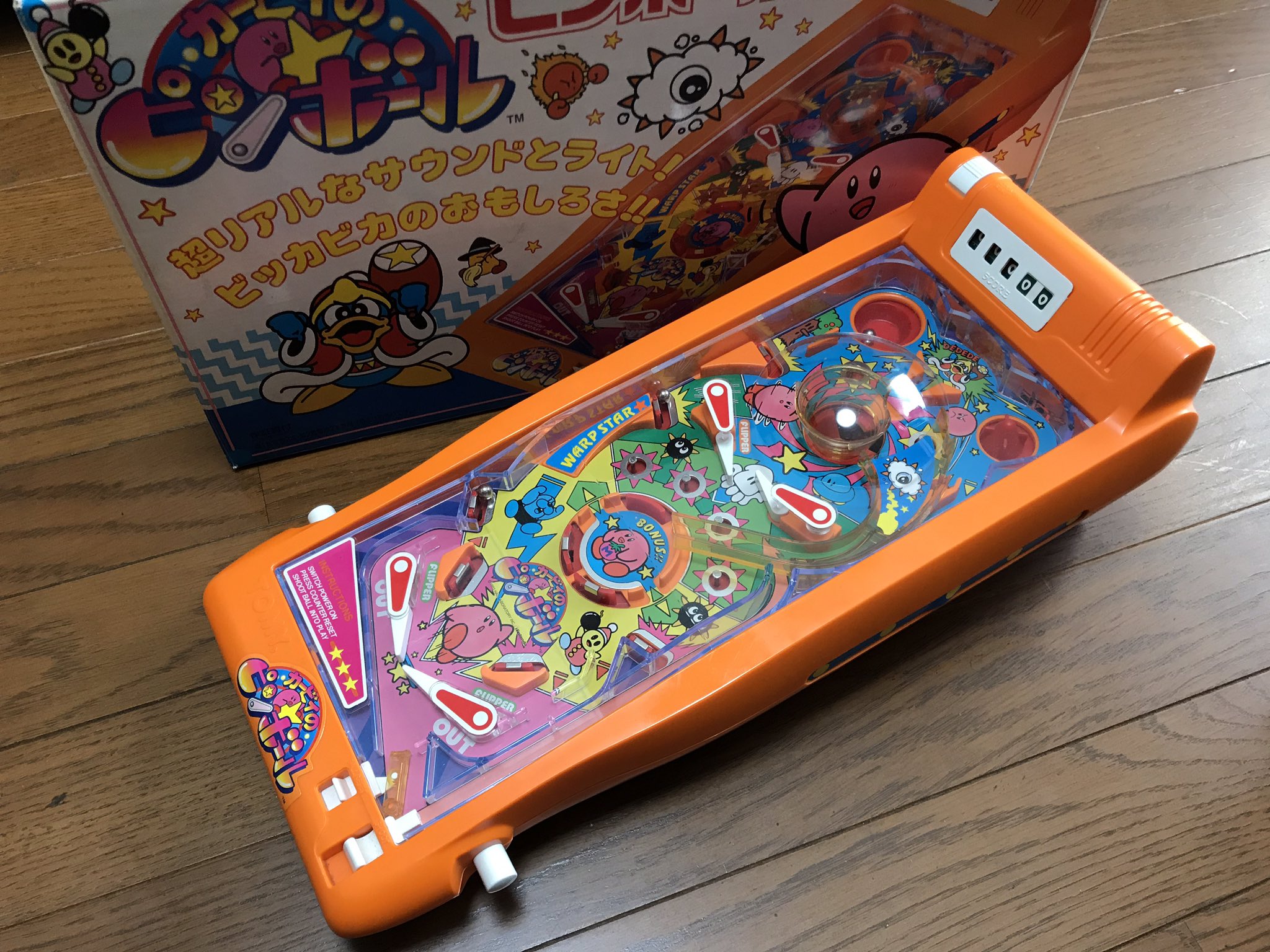 レトロゲーム好きの人 Tomy ピンボールカービィ あのカービィのピンボールが実機で遊べる なお海外ではソニックザヘッジホッグverも発売されている T Co 5z3kvy63ay Twitter レトロゲーム好きの人 Tomy ピンボールカービィ あのカービィのピンボールが実機で遊べる なお海外ではソニックザヘッジホッグverも発売されている T Co 5z3kvy63ay Twitter