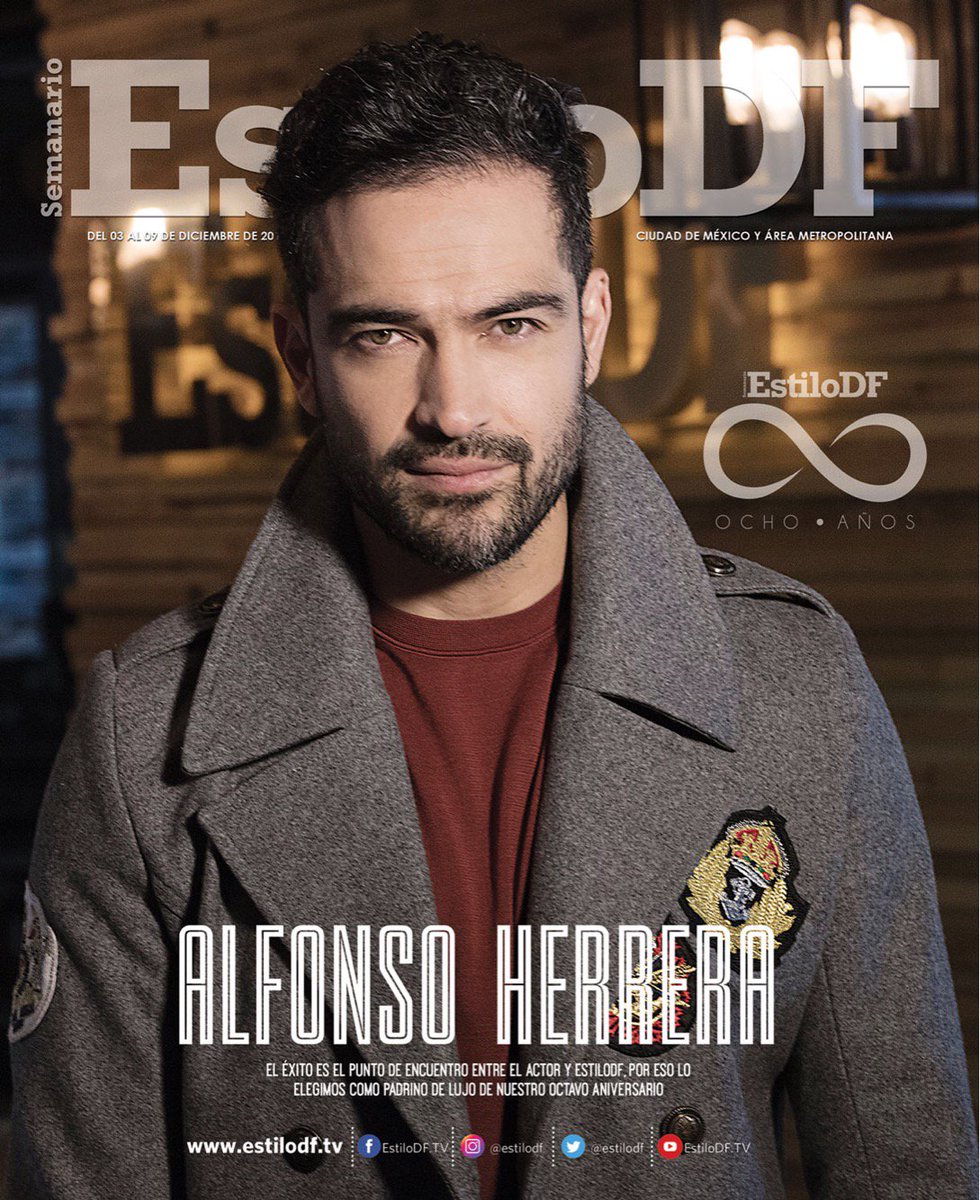 EstiloDF's tweet photo. ¡HOY es lunes de #EstiloDF!. En portada: @ponchohd .

El éxito es el punto de encuentro entre el actor y #EstiloDF , por eso lo elegimos como padrino de lujo de nuestro octavo aniversario. https://t.co/eHbdsIRluF