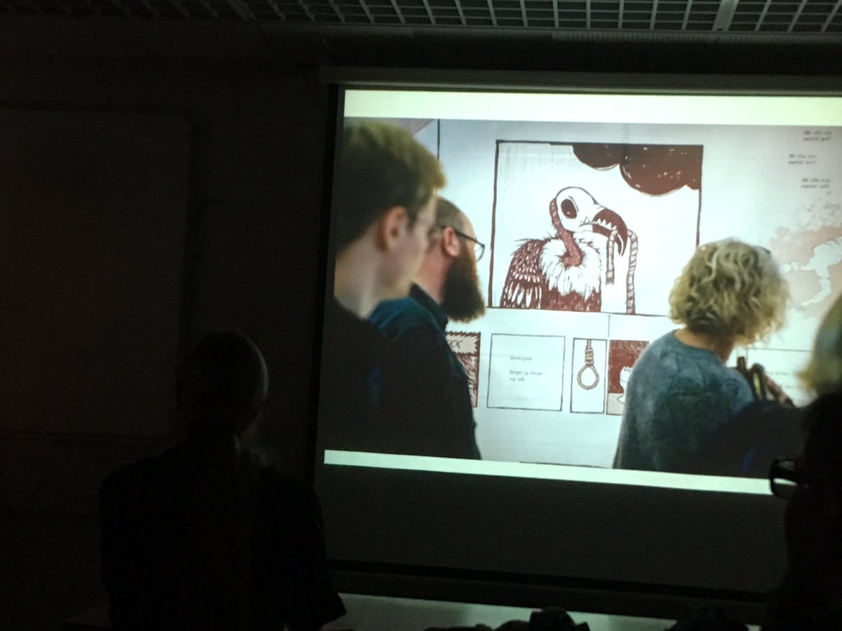 How empathy can create social change - beautiful works of art by Nina Eide <a href="/ninablekk/">nina eide holtan</a> embodying anxiety as physical monsters #CuratingHealth <a href="/NordicNetwork1/">Gender Body Health</a>
