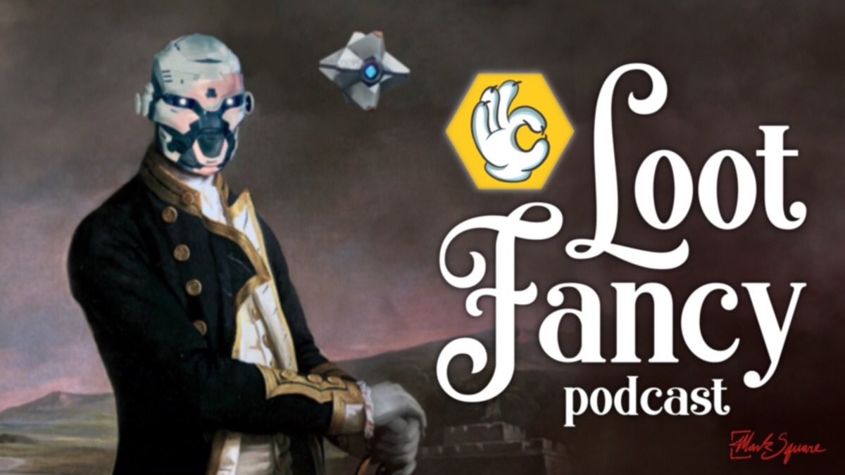 LootFancy's tweet image. Ever wonder what loot to equip when shooting Riven’s bits??? 

In episode 10 of the Loot Fancy podcast we talk about it... it’s less uncomfortable than it sounds! 

iTunes:
itunes.apple.com/us/podcast/loo…

PodBean: 
podbean.com/media/share/pb…

#Destiny2 #LootFancy #DestinyPodcast