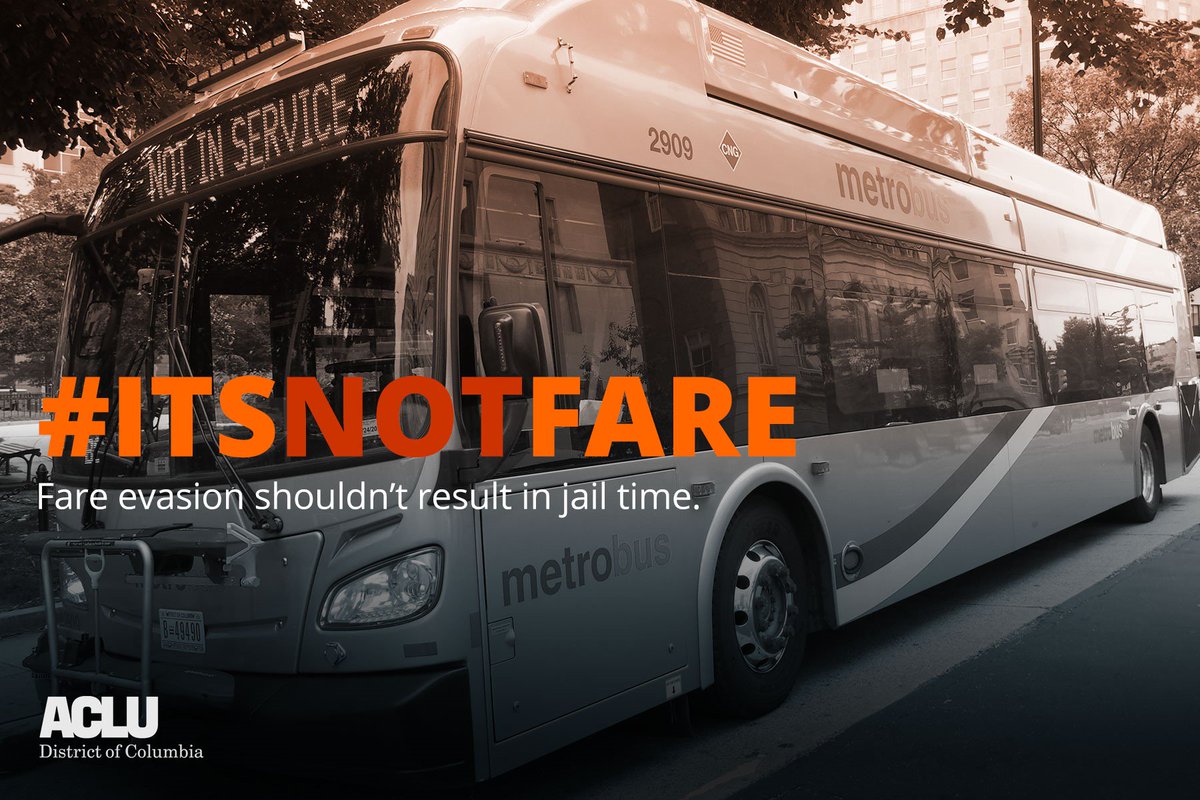 ACLU_DC's tweet photo. WATCH this important explainer video by @CMCharlesAllen about the #ItsNotFare bill.  https://t.co/K4fVfPhqwa. Then contact your councilmember to tell them to vote YES on the bill tomorrow! https://t.co/EaiT3f7gOw https://t.co/1xRcEBjrdc