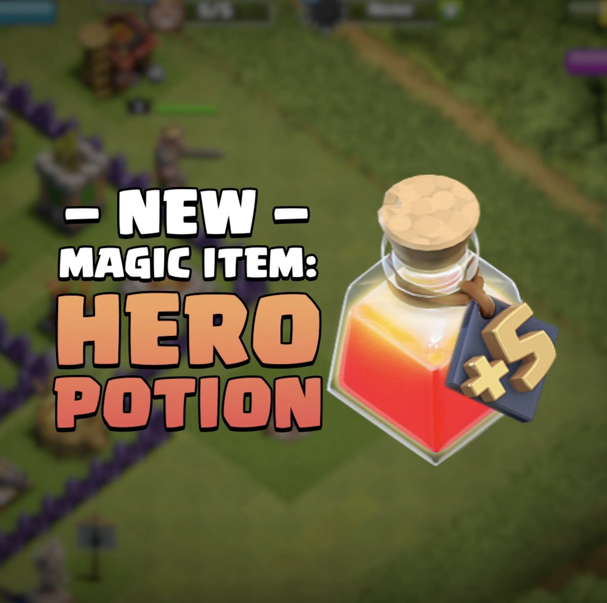 Clash of Clans on Twitter "Get one hour of more Hero power, with