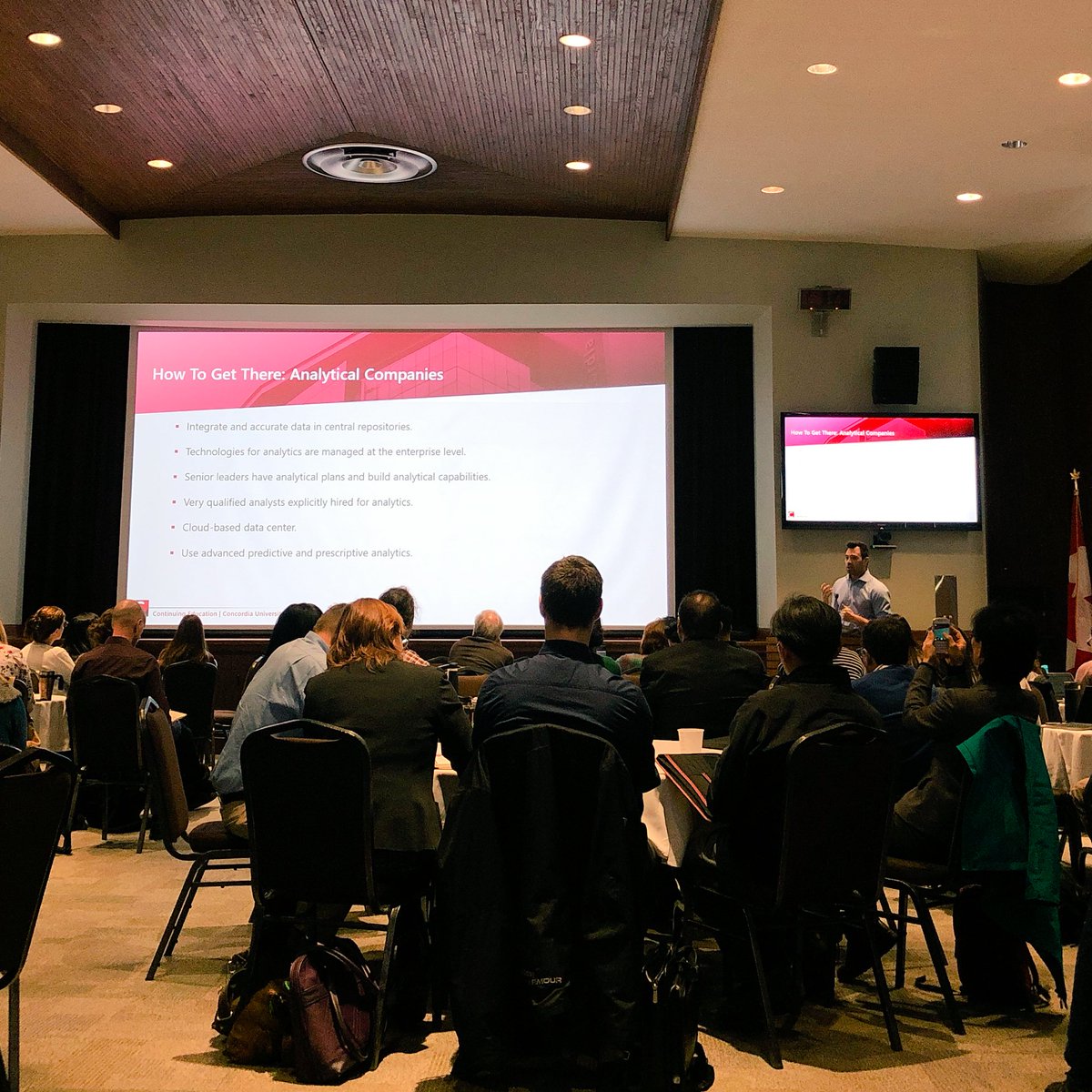 melanie_ang's tweet photo. Integrating data analytics and predictive metrics for natural resources - training session this morning at nrcan https://t.co/9SFr3XaExG