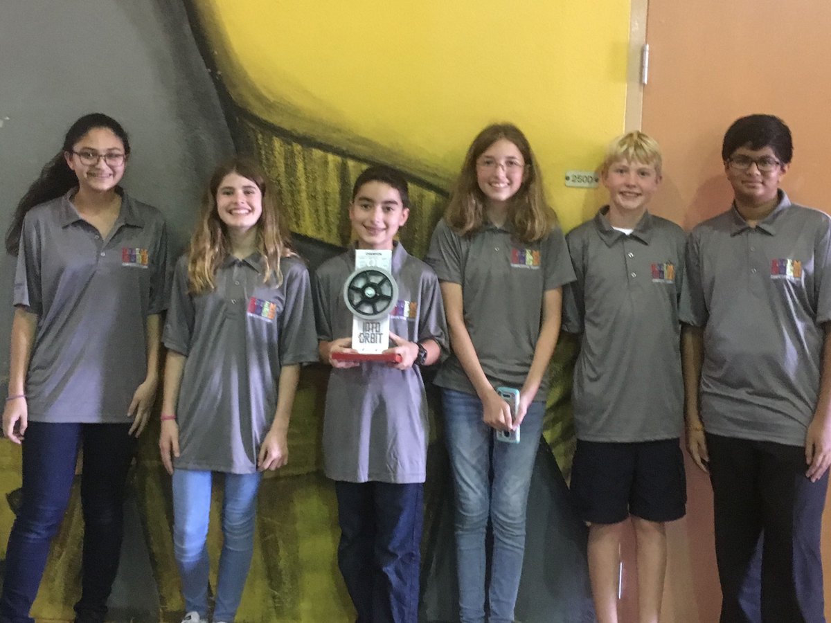 Congratulations to our Robotics Teams who competed this weekend.  All teams did well, but Randall brought home the First Place trophy!
Thank you to Dr. Sanders, Mrs. Cox-Hodgkins, Mr. Bock and our parent Mentors who coached and accompanied them this weekend.  #KeepSoaring