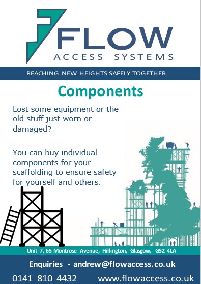 systems_flow's tweet image. Make sure all your equipment is up to standard and safe to use to prevents unfortunate accidents #Scaffolding #Safety #Components #Access