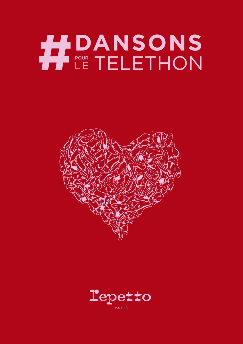 Repetto Paris (@repetto_paris) on Twitter photo Dansons pour le <a href="/Telethon_France/">AFM-Téléthon</a> ! Pour son premier soutien, la Maison Repetto s’exprime au travers de son savoir-faire français et mobilise ses artisans, ses employés et toute sa communauté : repetto.fr/telethon #dansonspourletelethon #Telethon2018 Dansons pour le <a href="/Telethon_France/">AFM-Téléthon</a> ! Pour son premier soutien, la Maison Repetto s’exprime au travers de son savoir-faire français et mobilise ses artisans, ses employés et toute sa communauté : repetto.fr/telethon #dansonspourletelethon #Telethon2018