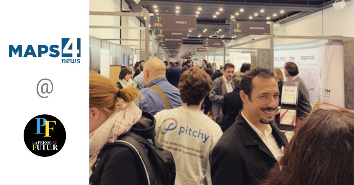 Last week, Olivier Bourgeois (<a href="/olivierbour/">Olivier Bourgeois</a>) was at La Presse au Futur (<a href="/presseaufutur/">Presse & Médias au Futur</a>) in Paris. It was a great event to connect with professionals from various press related companies.

#Press #Paris #maps