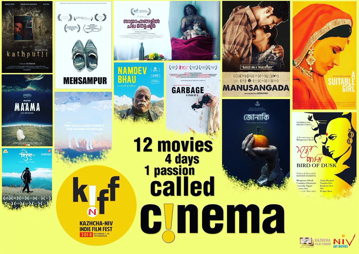 birdofdusk's tweet photo. Film lovers in Trivandrum! 

Yes, you heard that right... #BirdofDusk is off to Kerala, India for the 2nd edition of Kazhcha-Nev Independent Film Festival KN!FF 2018 from 7th to 10th December.

Bird of Dusk is the #openingfilm at the #filmfestival!!! https://t.co/R2ZoP9qMK6