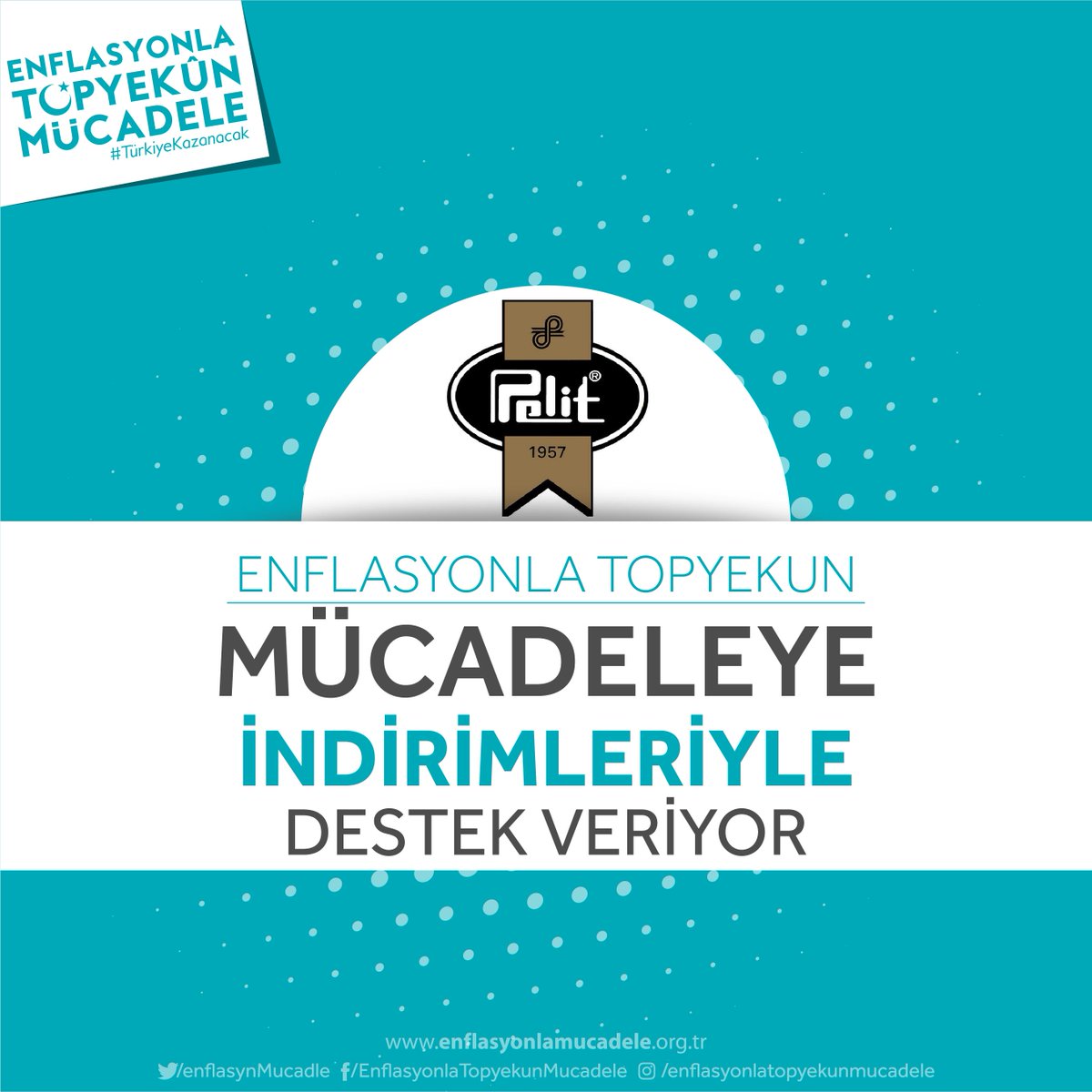 EnflasynMucadle's tweet photo. Pelit, Enflasyonla Topyekun Mücadele’ye indirimleriyle destek veriyor. #TürkiyeKazanacak 🇹🇷 https://t.co/7o4T7AVKAy