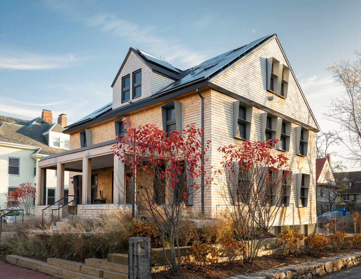 HarvardCGBC's tweet photo. Exciting News! @HarvardCGBC Unveils First-of-its-Kind HouseZero Lab and Prototype: HouseZero's data driven infrastructure will enable cutting edge research, aims to shift the design and operation of buildings https://t.co/ICzDluCnhI https://t.co/j9UaFSQXDX