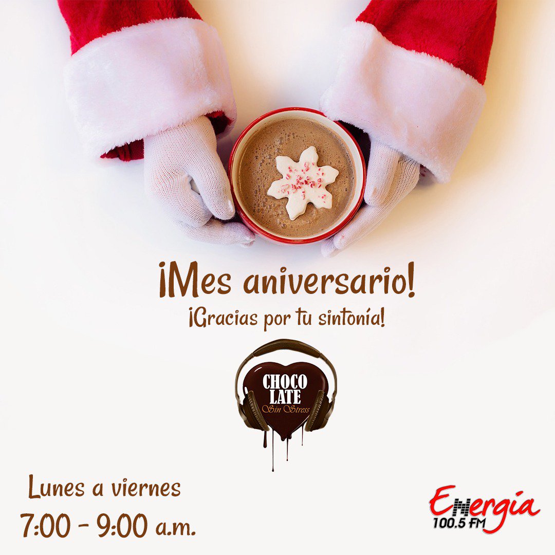 ChocolateSinES3's tweet photo. Seis años al aire¡ #Maracay 6to aniversario Programa Radial Chocolate sin estrés #03diciembre La energía ni se crea ni se destruye con Maria Rosalin en #Chocolatesines3 #SeSiente #Radio #Mediosdecomunicacion https://t.co/YcE8szsKpa