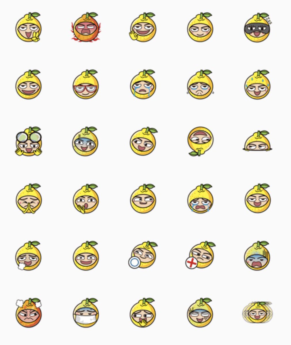 kakun1503's tweet photo. 【ゆず絵文字】発売開始！ LINEクリエイターズ絵文字の販売が開始になりました。続々と追加しております。
https://t.co/NLFZ96O1TA
#拡散 #RT #LINEクリエイターズ絵文字 #スタンプ #発売中 #emoji #クリエイターズ絵文字 #絵文字 #かわいい #face #柚子 #顔 #facesign  #ゆず #yuzu #キャラ絵文字 https://t.co/9jr6DuZLUJ