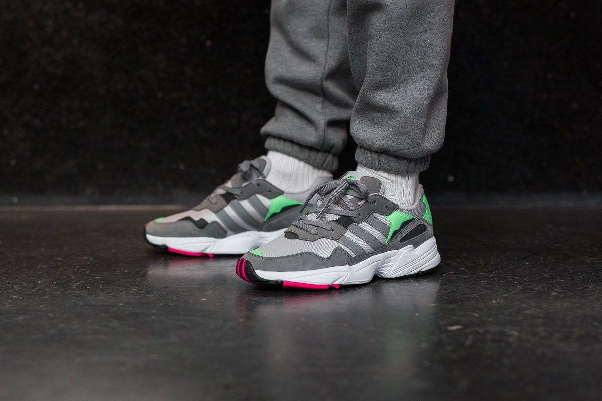 adidas yung 96 grey pink