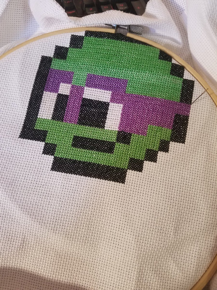 TigsCharm's tweet image. We have our first full head. Making progress!  #epicproject