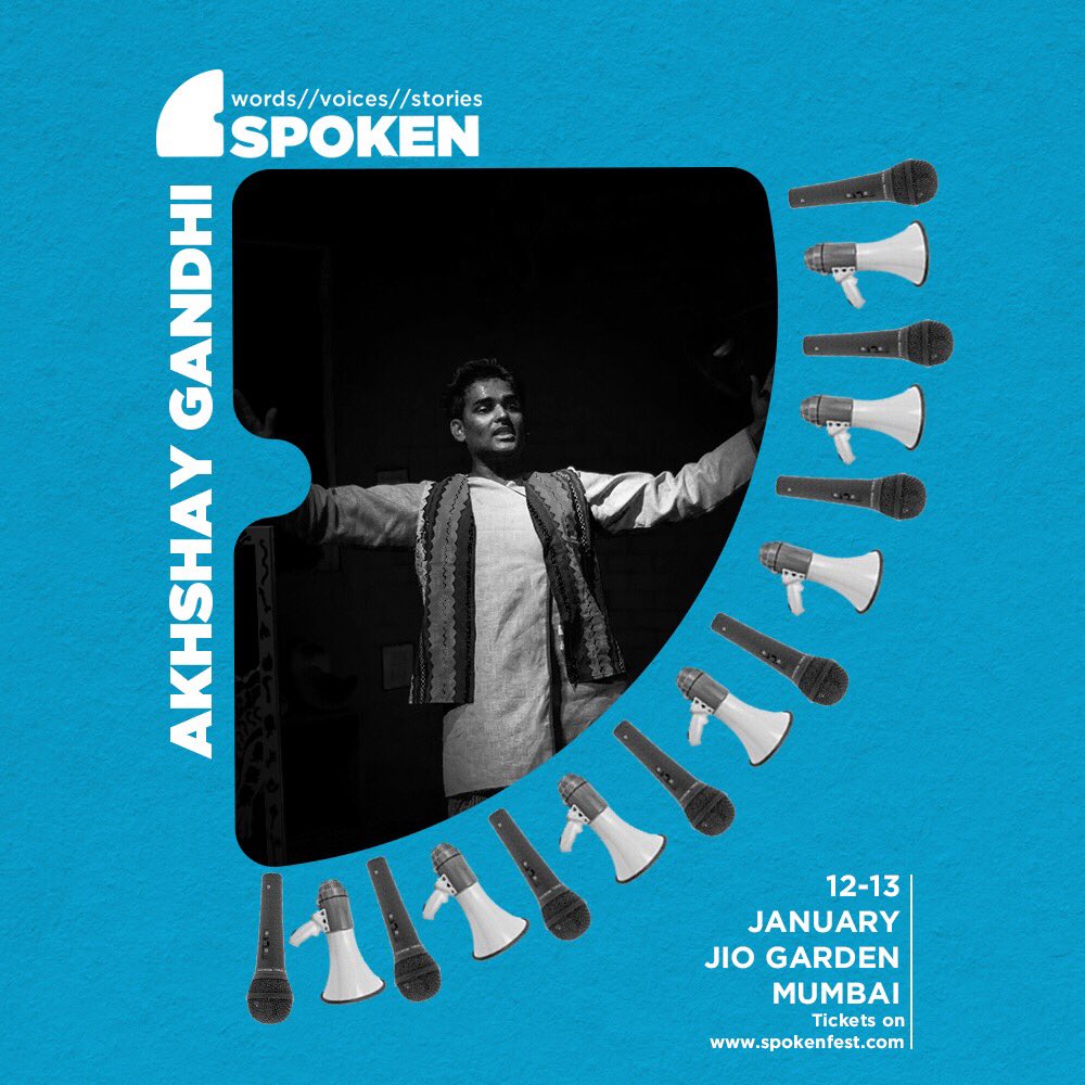 An entire series of stories packed in a little box is what Kaavad is. And Akhshay Gandhi is doing everything he can to protect this dying Marwar art of storytelling.
Get lost in <a href="/AkhshayG/">akhshay gandhi</a> 's #KaavadKatha at #Spoken2019.
#spokenfest #artistannouncement #storyteller