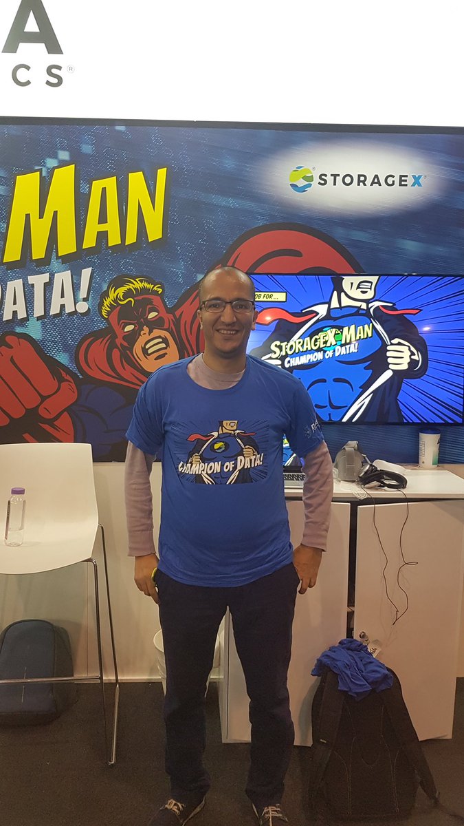 AbdellahAyade's tweet photo. #storagexman #championofdata #NetAppInsight https://t.co/AizVqnifAP