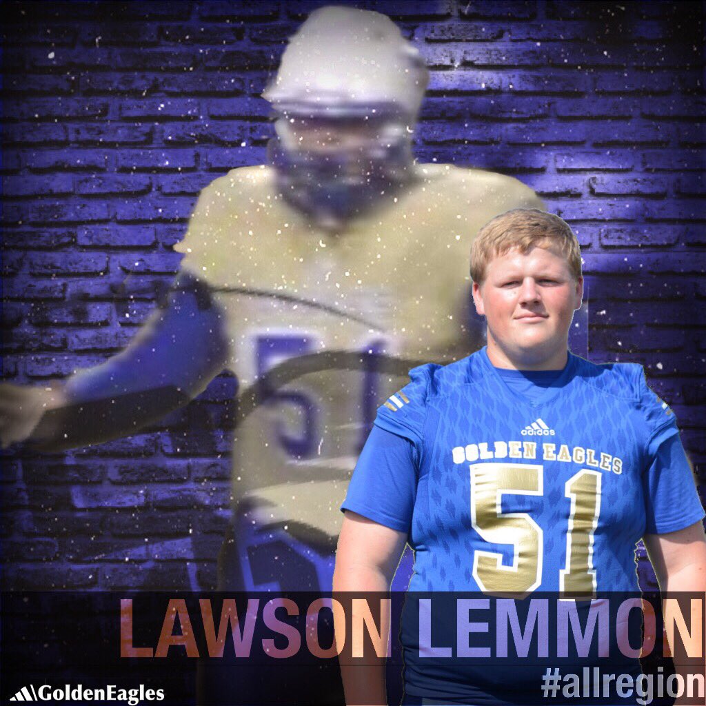 ShelbyvilleFB's tweet photo. Congrats to senior offensive lineman Lawson Lemmon on his All-Region selection. #DominateTheDay https://t.co/pA6RspsXFI